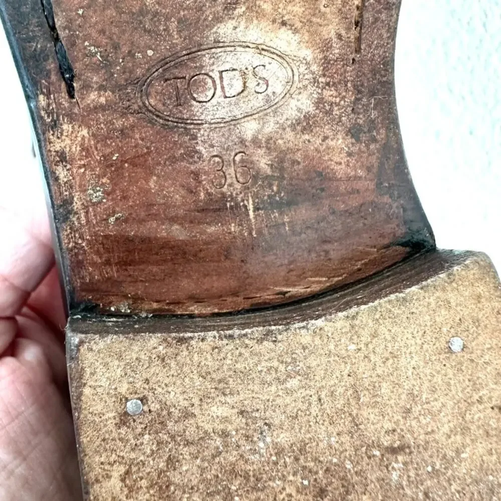 Tods tod leather